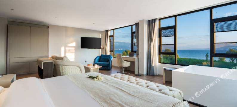 喜云开设计师海景客栈(洱海生态廊道店)图片