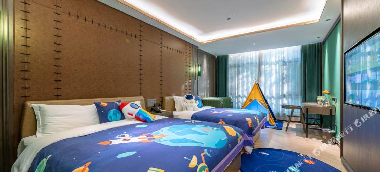 西安大雁塔大唐不夜城萬澳庭院图片