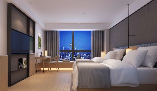 Shankee Tea Style Hotel (Xinxiang County Central Avenue)Over view