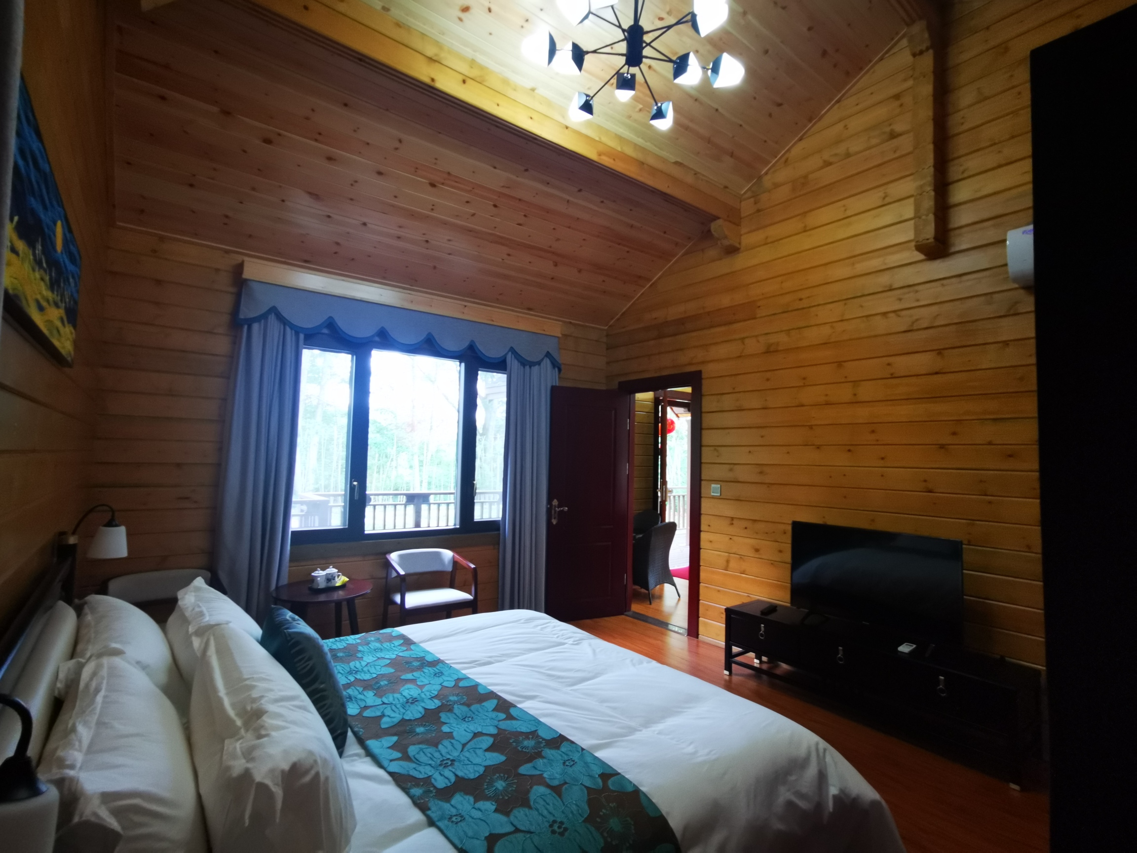 Anyuan Log Cabin Villa Over view