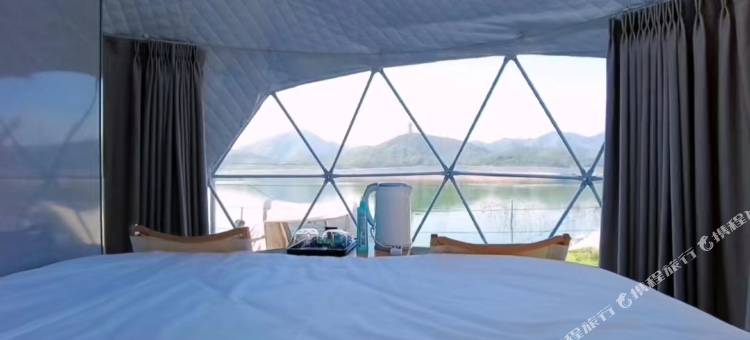北京金海湖樱珠岛星空泡泡屋帐篷营地图片