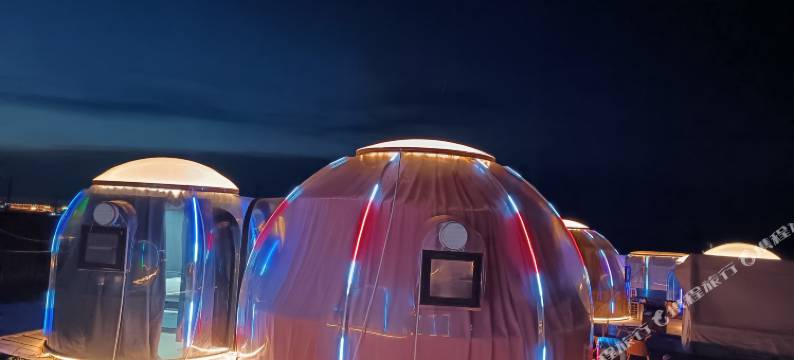 青海湖在畔海景客栈图片