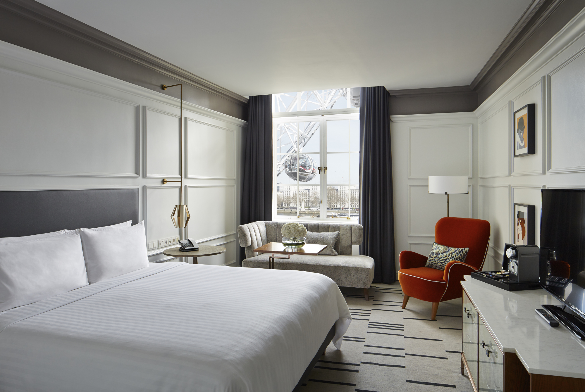 London Marriott Hotel County HallOver view