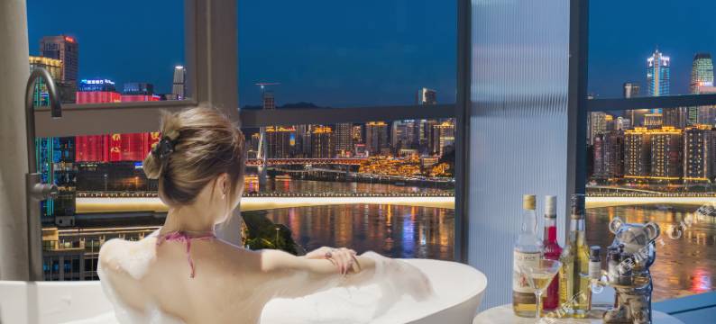 悠舍S·江景酒店(重庆江北嘴鎏嘉码头店)图片