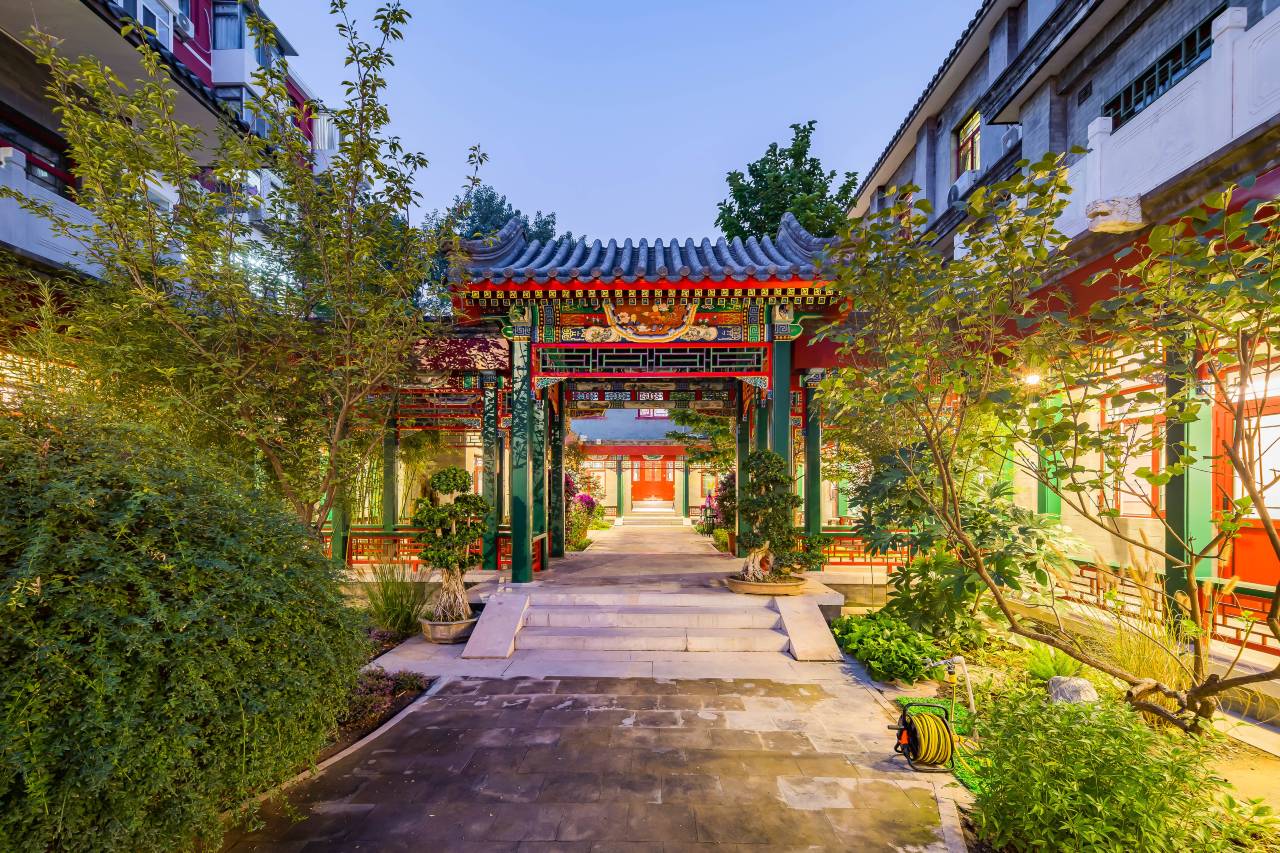 花筑·和园四合院轻奢酒店(北师大积水潭地铁站店)图片