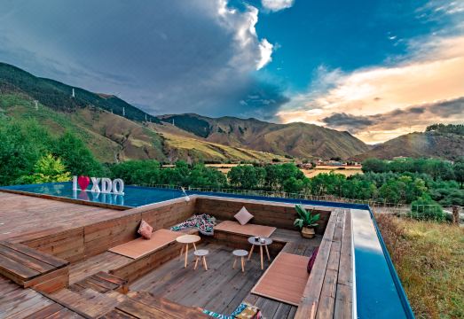 四喜野奢民宿（新都桥店）外景图