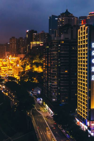 重庆解放碑洪崖洞江景亚朵s酒店图片