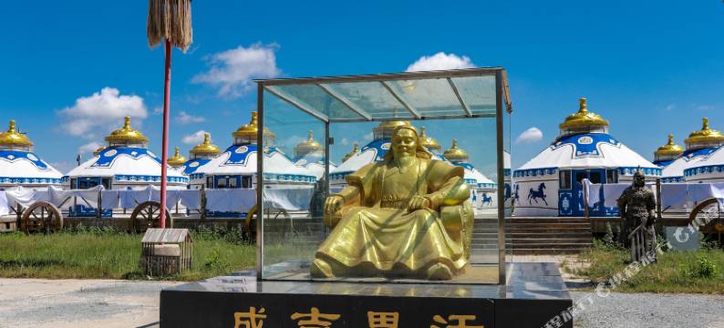 达里湖南岸达尔罕将军府宾馆图片