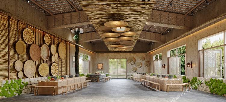 田畔森林木屋酒店图片
