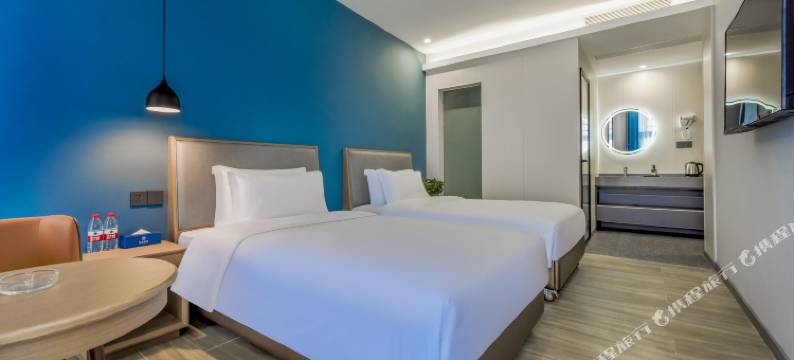 重庆芸缦丨Yuman・Blue设计酒店(袁家岗地铁站重医附一院店)图片