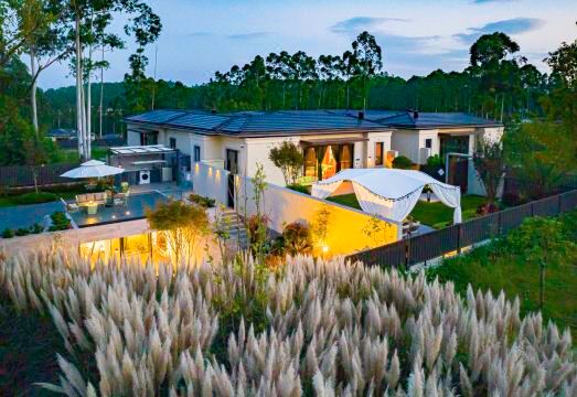 东风韵沐心6号温泉别墅外景图