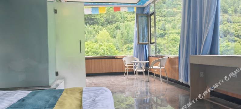 官鹅沟花花农家乐图片