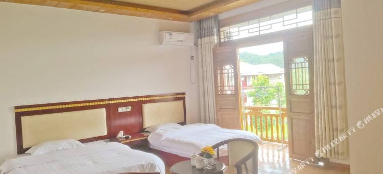 井冈山山地人家风情小院图片