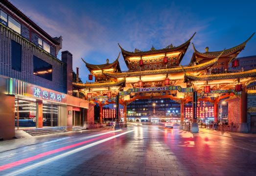 成都宽窄巷子漫心酒店外景图