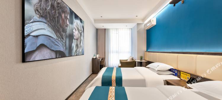 居美电影主题酒店(保定东站河大新区店)图片