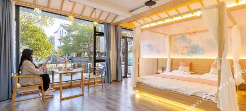 周庄栖畔湖景花园美宿图片