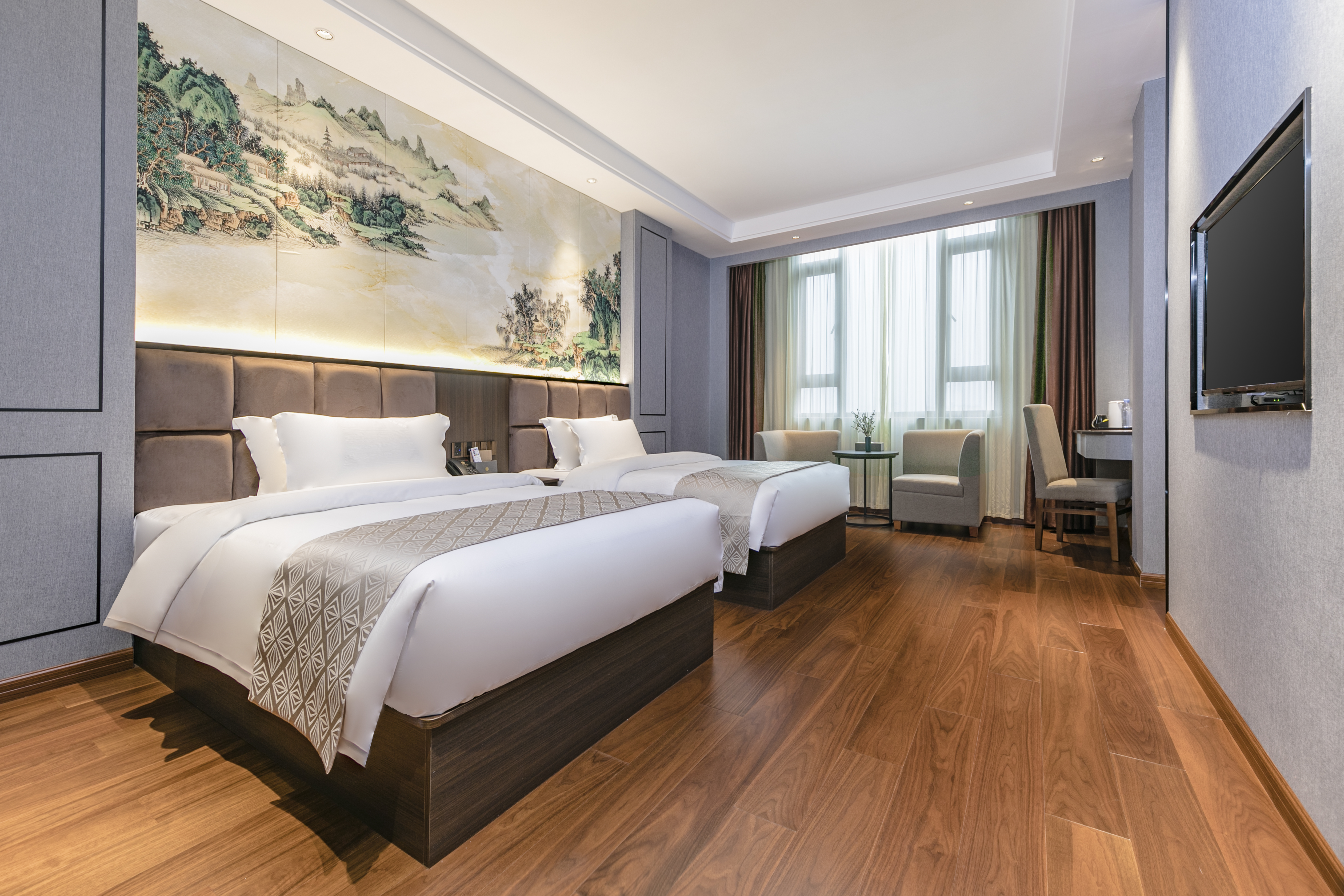 Wuping Fangyuan Spring Hotel Over view