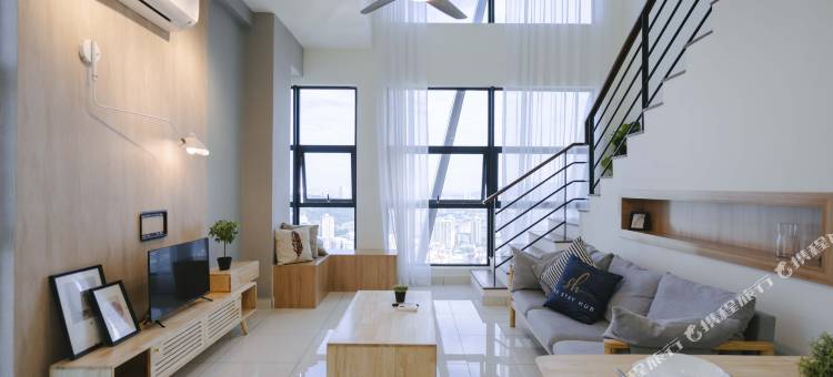 满家乐 阿尔特 法式复古 套房公寓 by The Stay Hub(Arte Mont Kiara Luxury Suites By The Stay Hub)图片