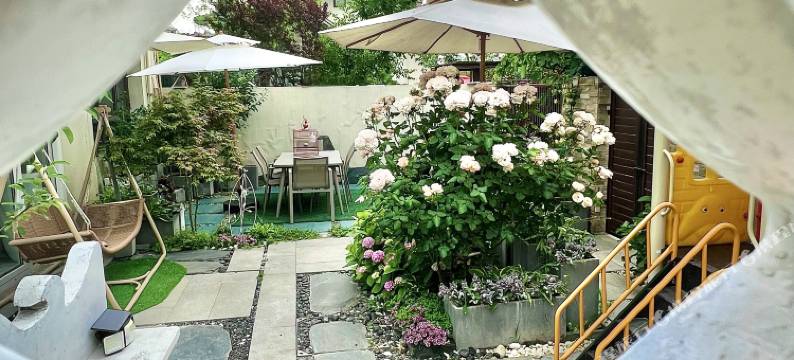 安妮家海边花园泳池度假别墅图片