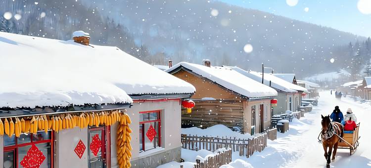 寻见·雪世间｜Hometown of Snow ｜文强民宿(二浪河风景区店)图片