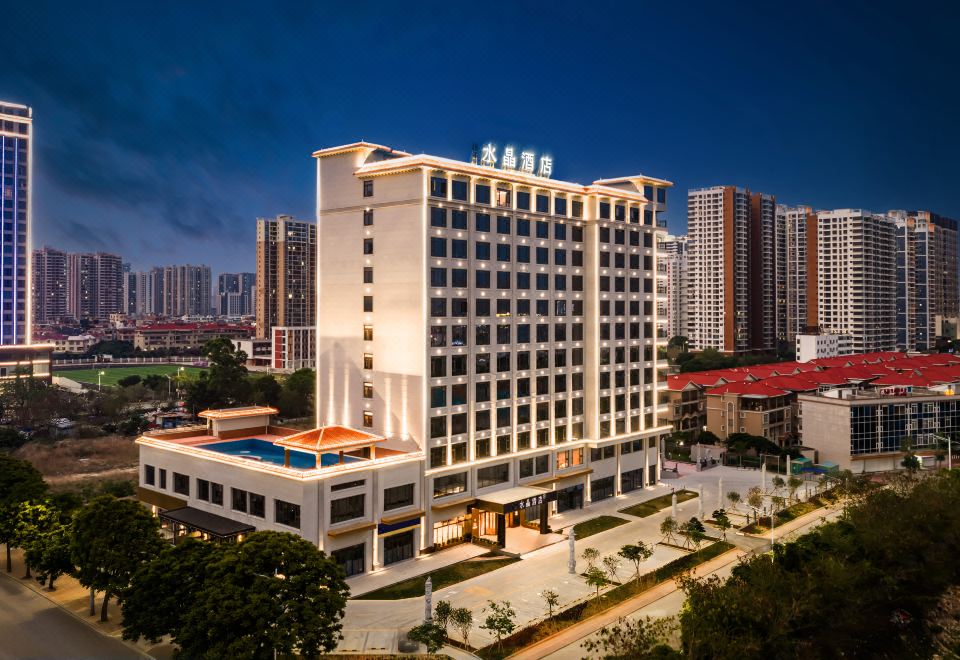 Orange Crystal Hotel Beihai Silver Beach over view