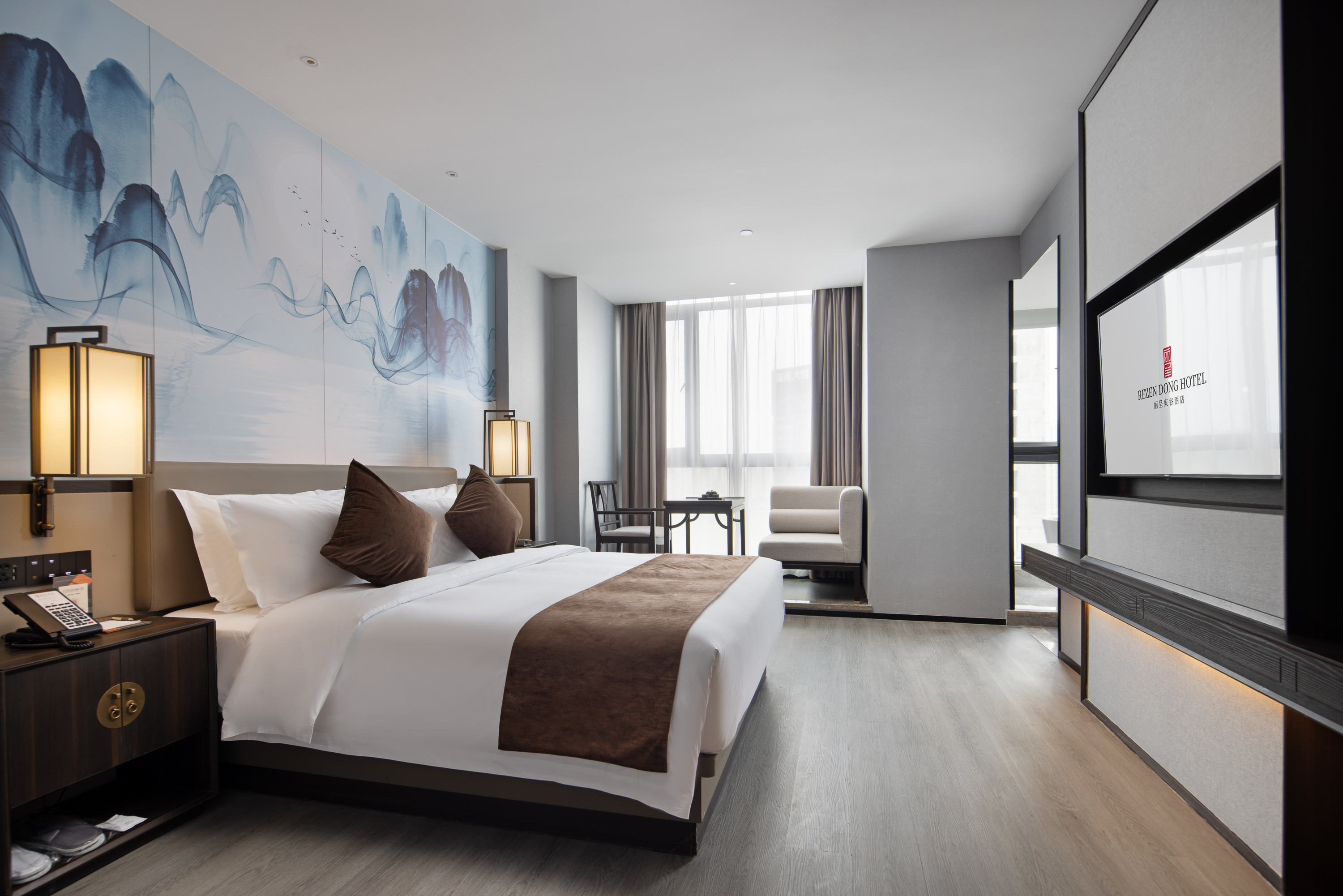 Rezen Dong Hotel Hangzhou Qianjiang Century City Olympic and International Expo CenterOver view