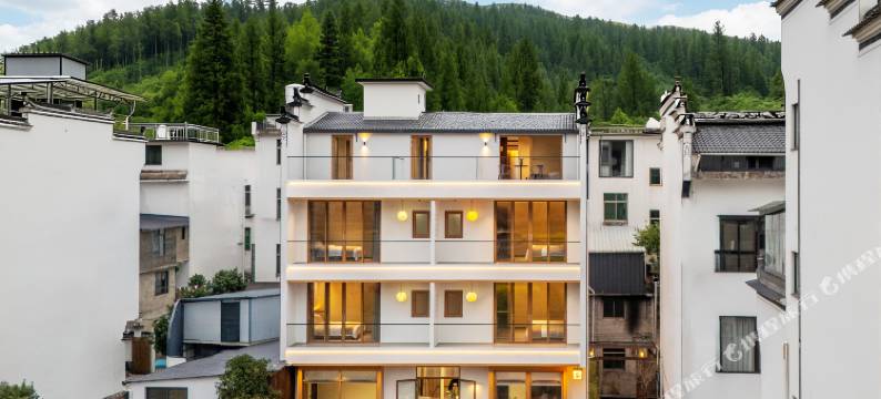 婺源·舍野·180°徽州山水画卷·宋式美学晒秋民宿(篁岭景区店)图片