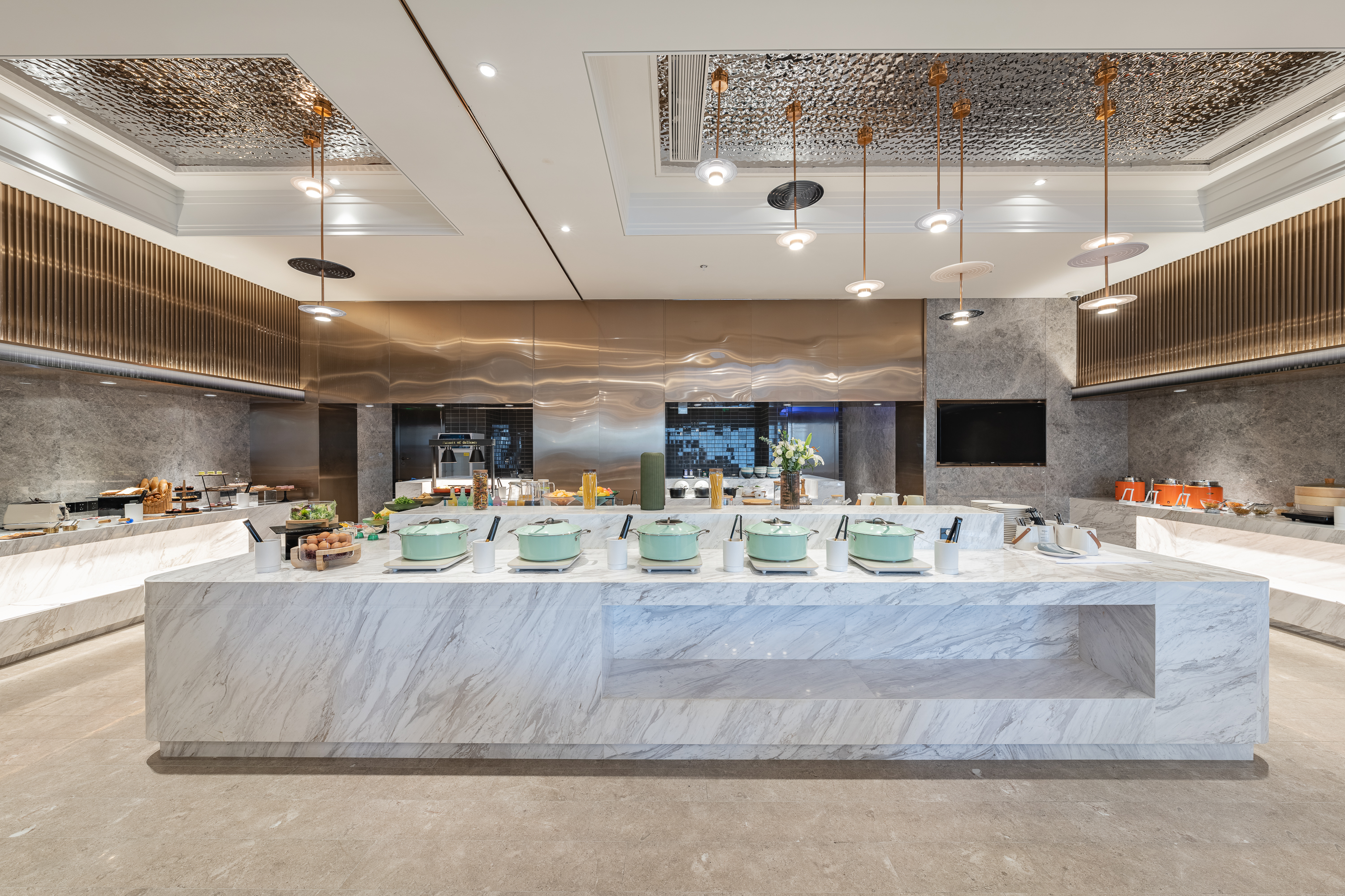 Shanghai Anting subway station Moyu Road Atour X Hotel Over view