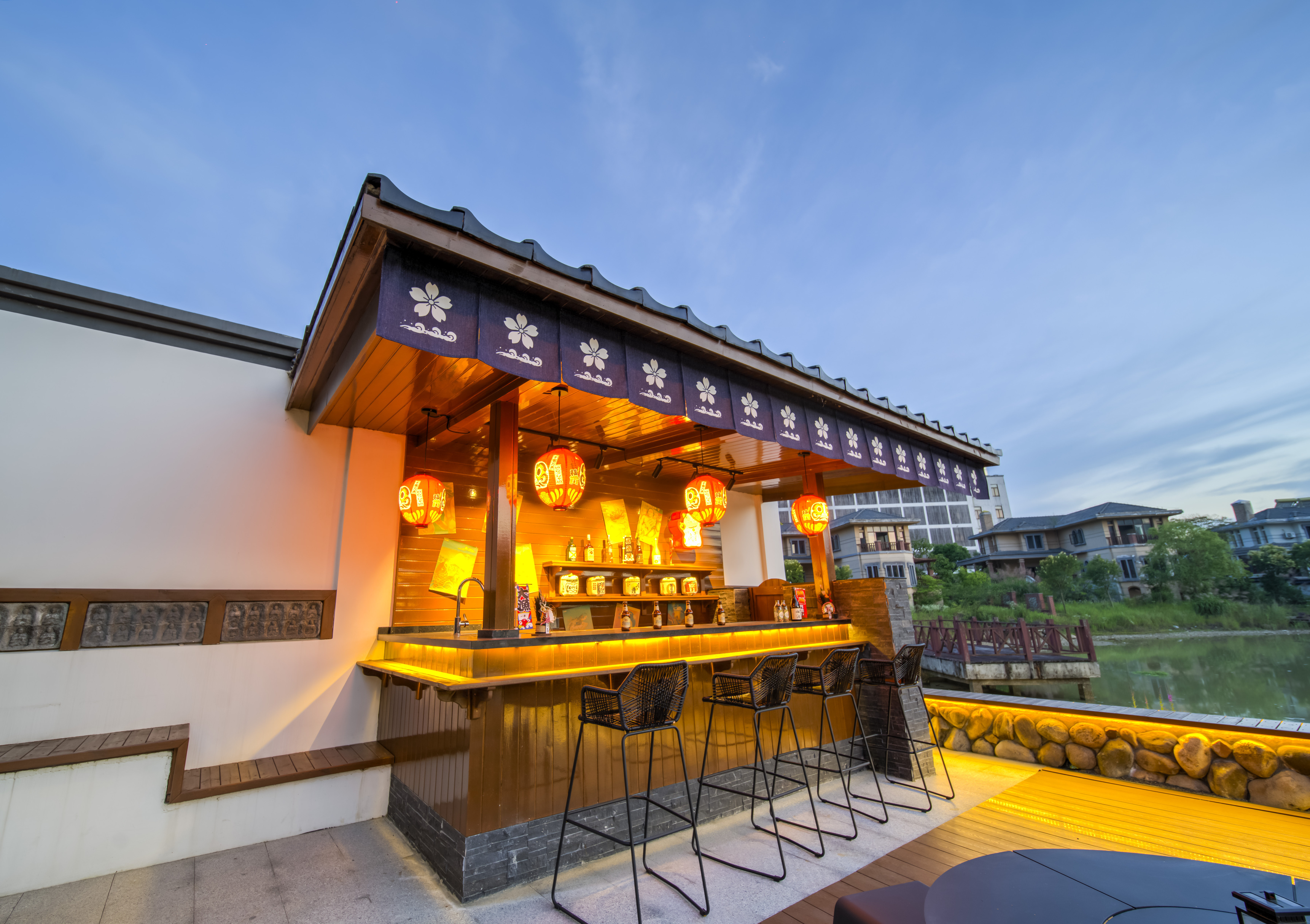 In Mount JiuhuaOver view