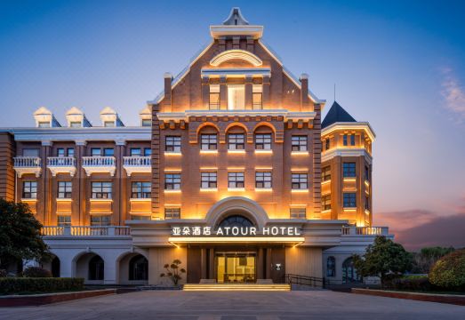 宿州万达广场银河四路亚朵酒店外景图