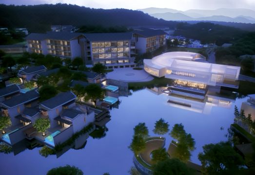 丹山碧水双泉酒店外景图