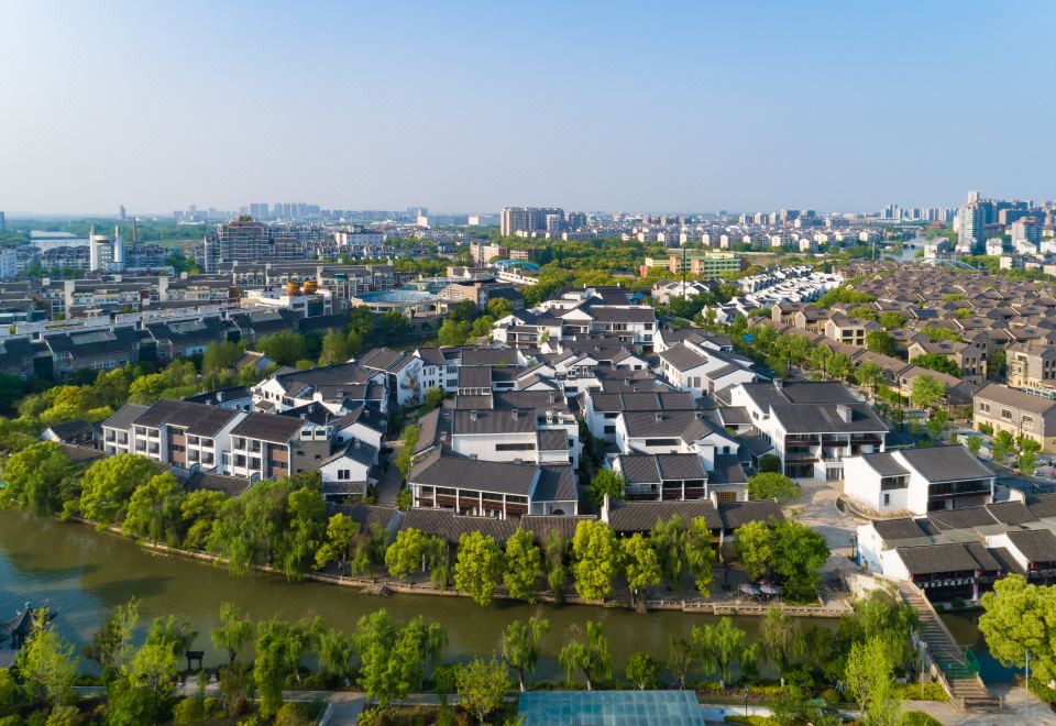 嘉兴揽秀园开元观堂酒店外景图