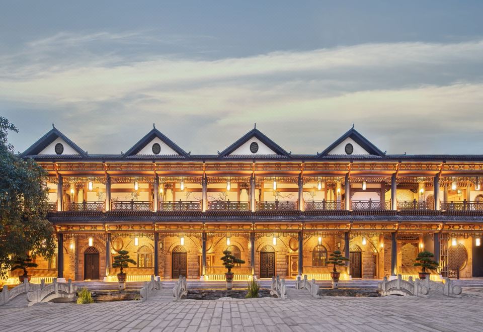 重庆对山居酒店外景图