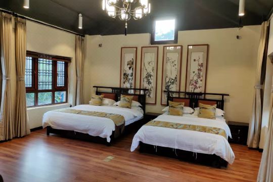 日照皎然茶馆小院