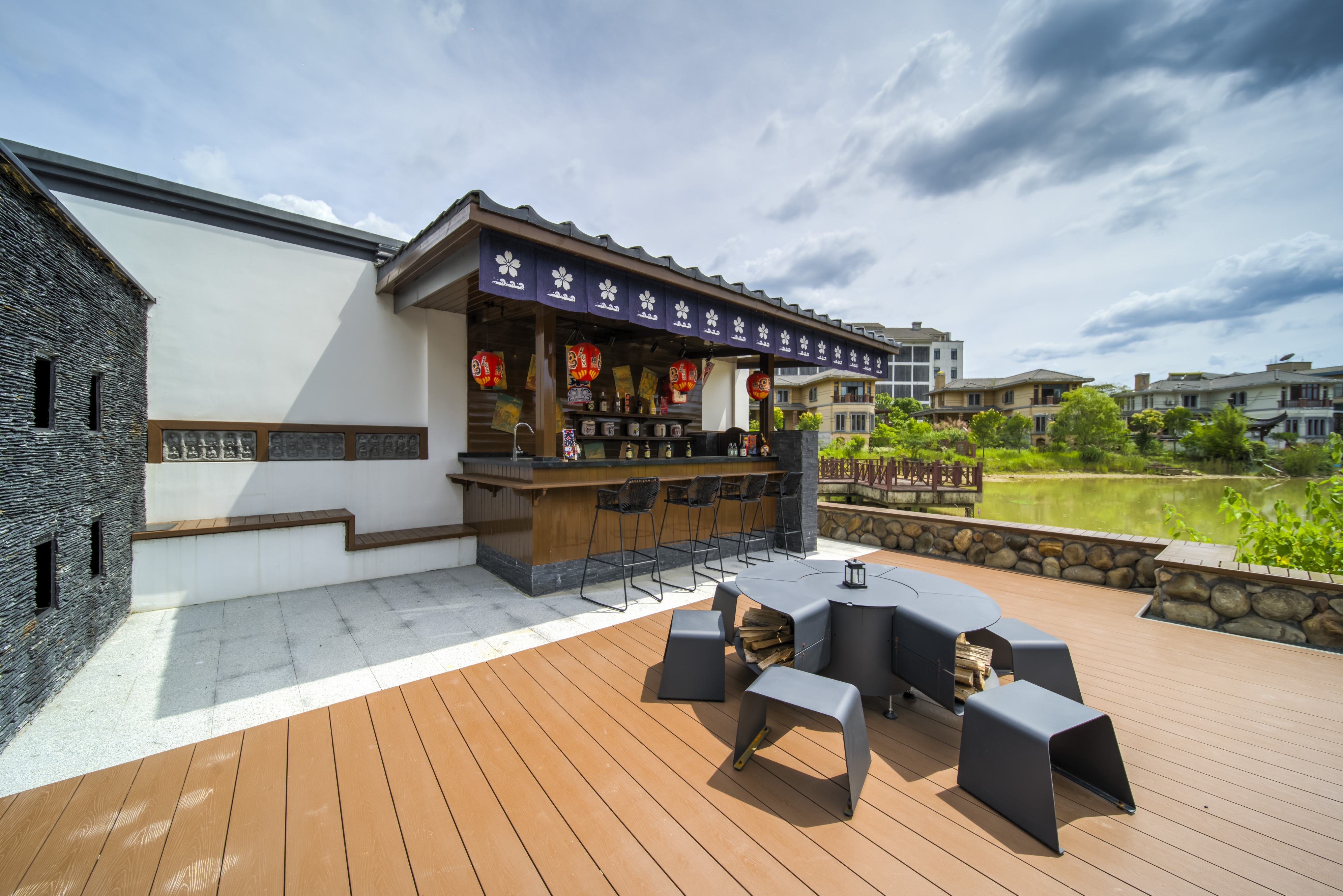 In Mount JiuhuaOver view