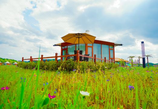 Daying Lakeside Stargazing Tent Hotel (Ocean Heart) Over view