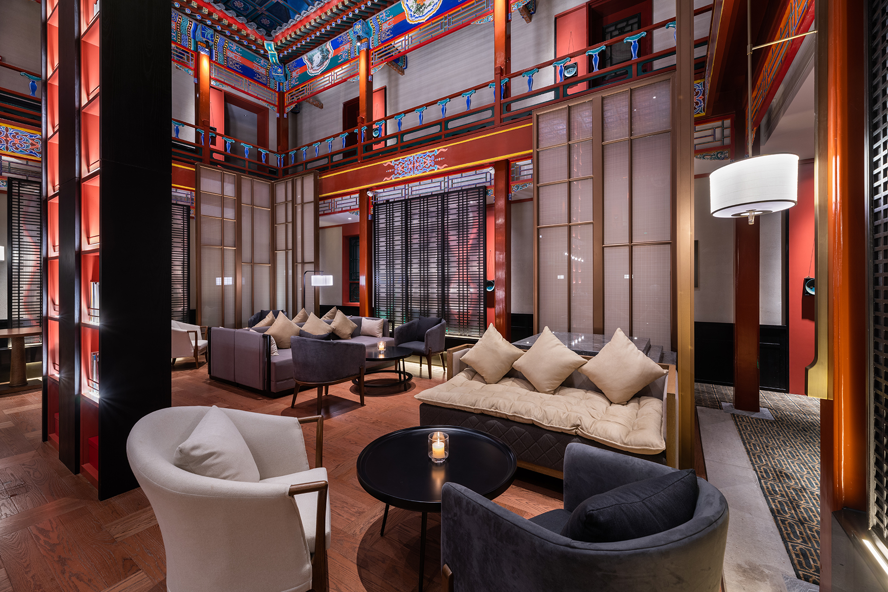 Beijing Gulou courtyard MANXIN Hotel Over view