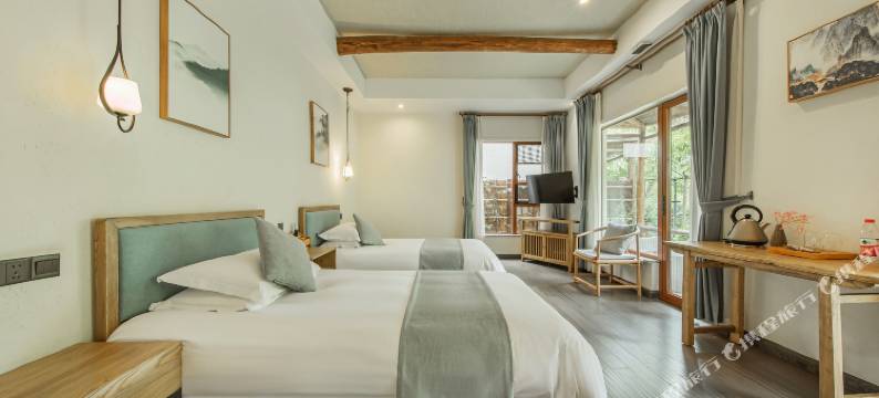 安吉无尘茗宿图片