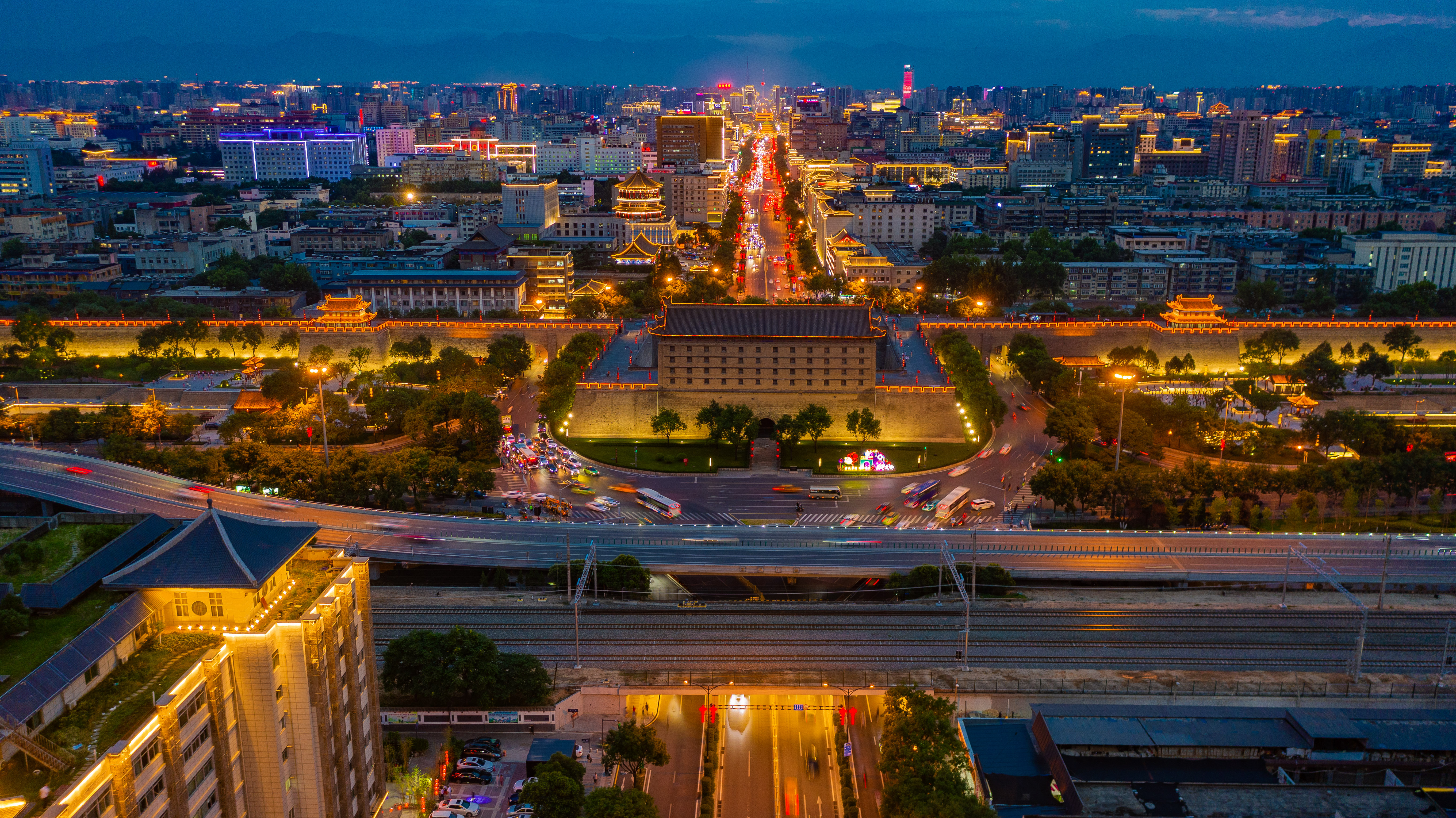 James Joyce Coffetel (North gate of Xi'an Railway Station Anyuan Gate Subway station)Over view