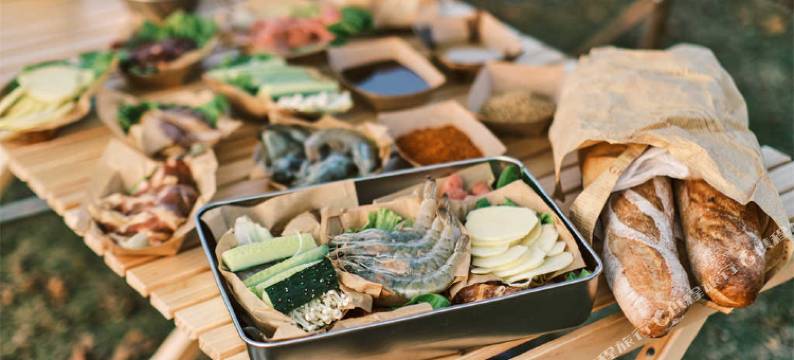 大热荒野会同古村露营地图片