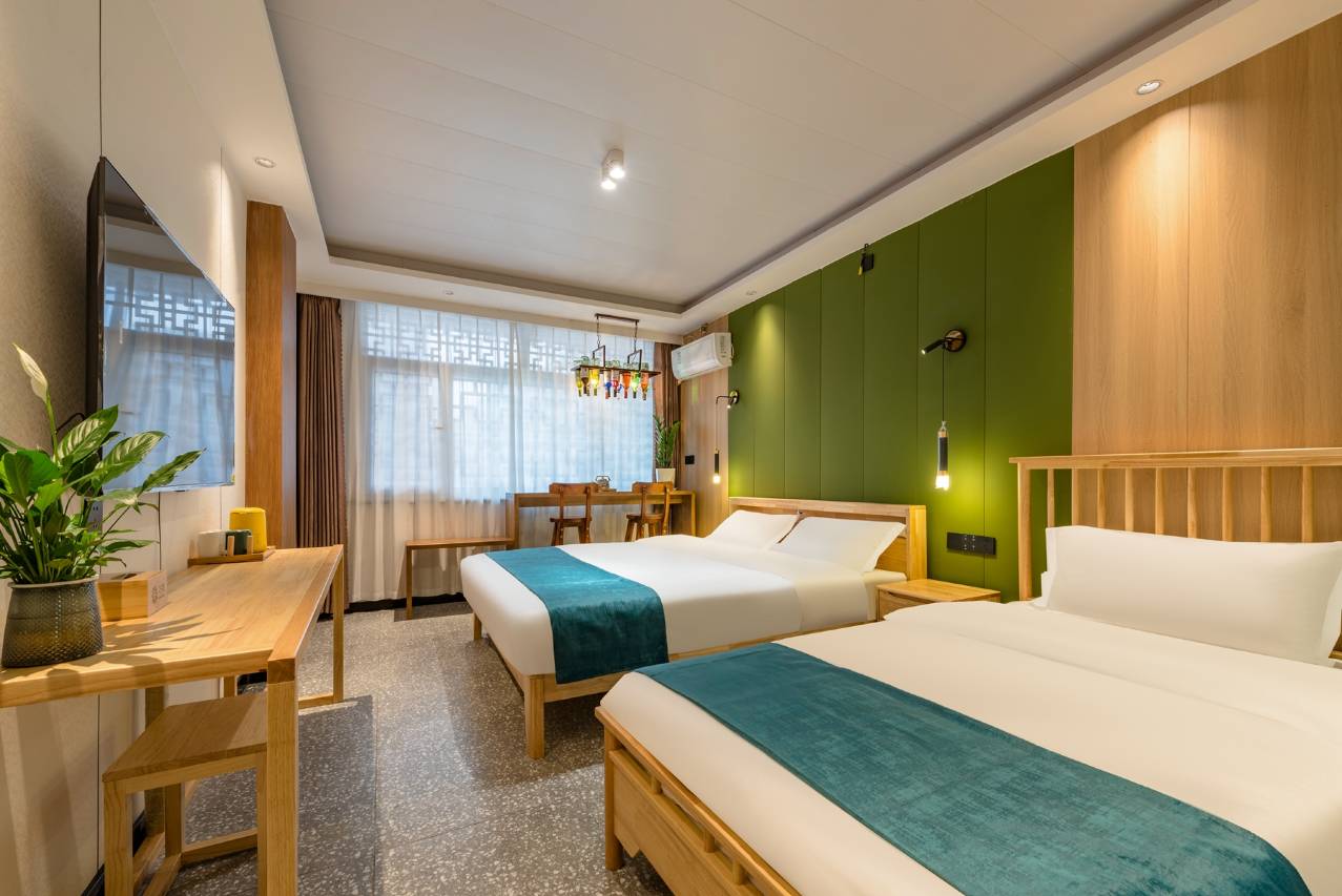 花筑·颐和俪舍民宿(宁津县德百广场店)图片