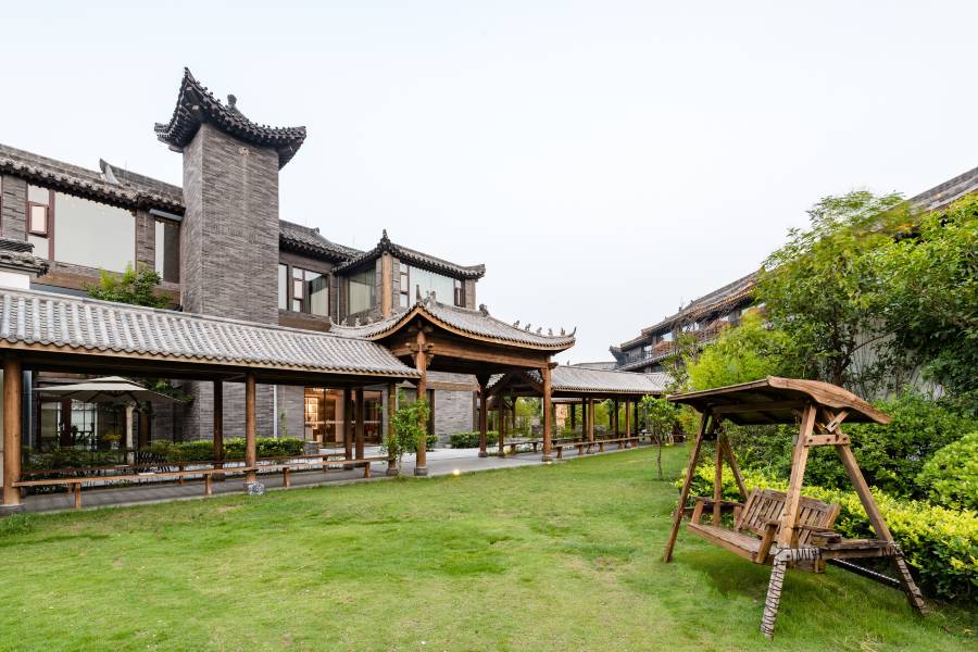 開封清明上河園龍亭公園海棠花語酒店