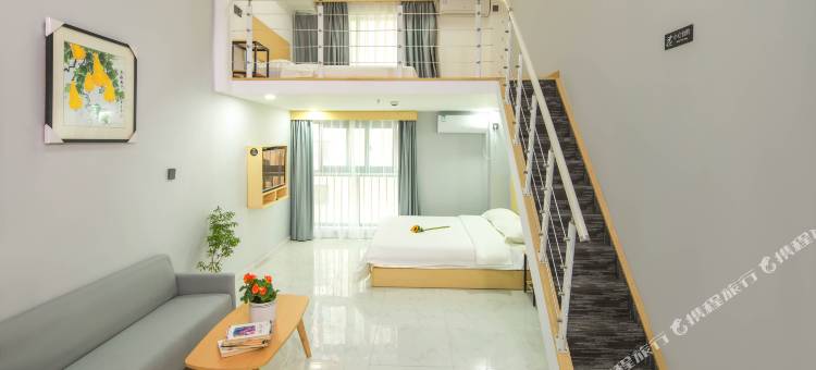 布丁严选酒店(杭州丁兰龙湖天街桃花湖地铁站店)图片