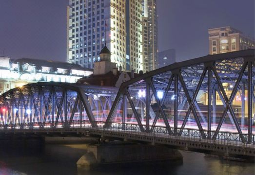 上海外滩中南海滨酒店（海湾大厦）外景图