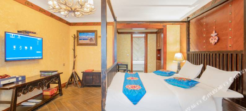 桃坪羌寨莎朗风情酒店图片