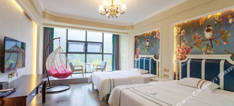 西岭雪山老猎人酒栈图片