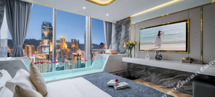 重庆云幕丽锦高空江景酒店(解放碑来福士广场店)图片