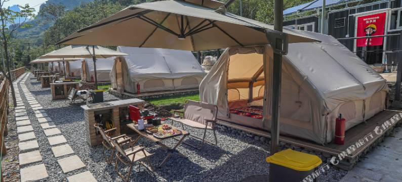 十渡锁定山谷营地会图片