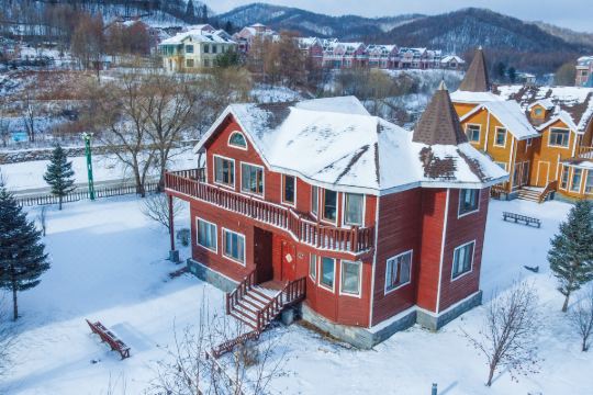 亚布力观雪居滑雪私人别墅