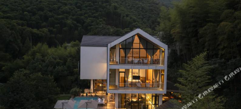 莫干山无二亲子溯溪温泉度假美宿图片